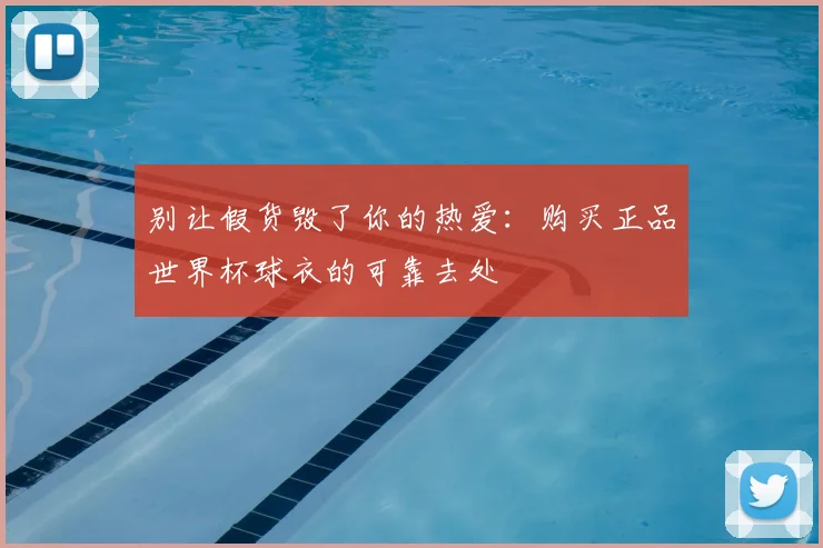 别让假货毁了你的热爱：购买正品世界杯球衣的可靠去处