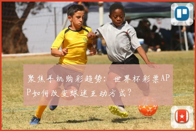 聚焦手机购彩趋势：世界杯彩票APP如何改变球迷互动方式？